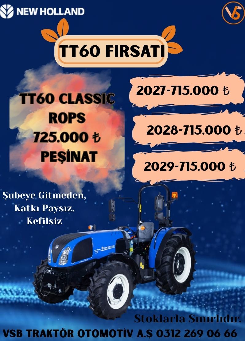 2026 Şubat Ayına Özel Katkı Paysız, Kefilsiz İhtiyacınıza Göre Traktörler