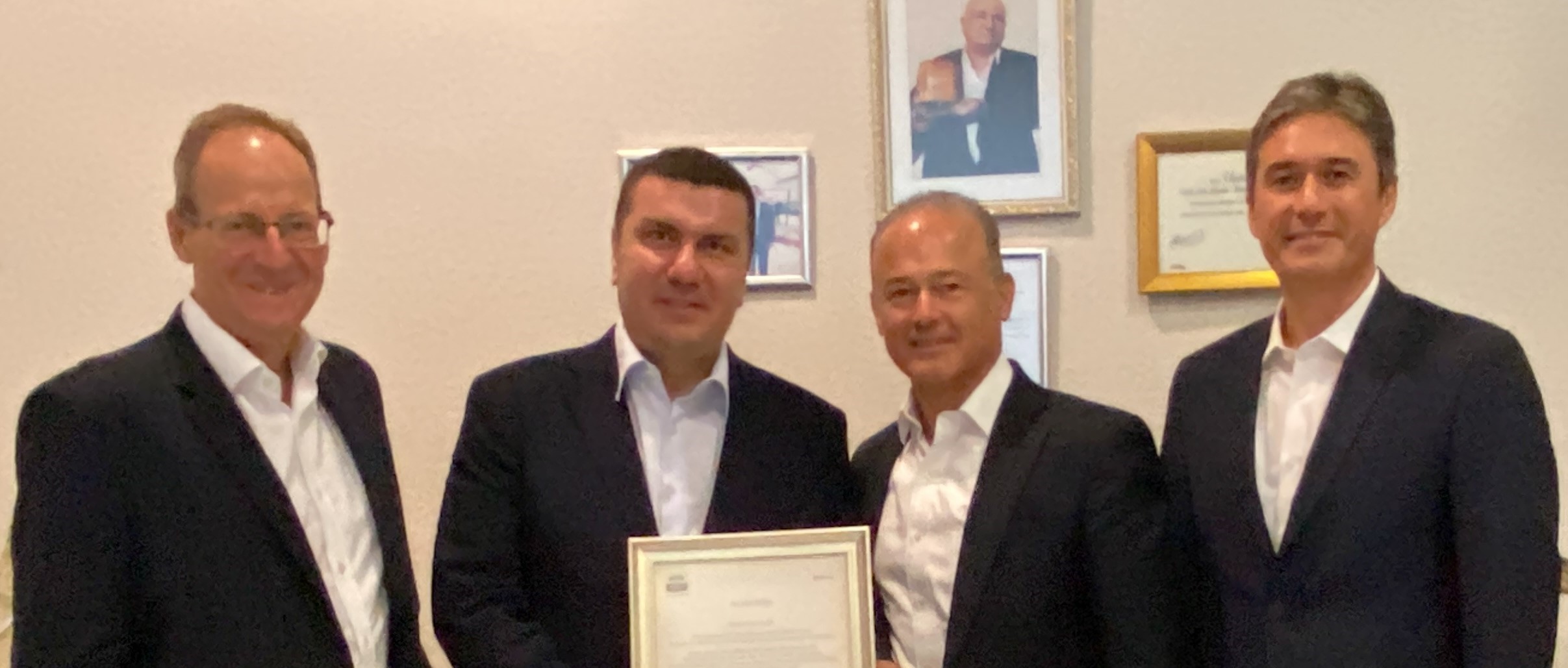 Ford Otosan Genel Müdürü sayın Güven Özyurt bey ve Genel Müdür Baş Yardımcısı sayın Dave Johnston bey bayimizi ziyaret etti.